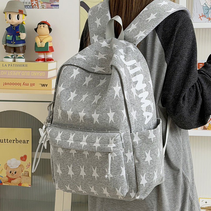 Stylish Polka Dot Graphic Backpack Kalsten
