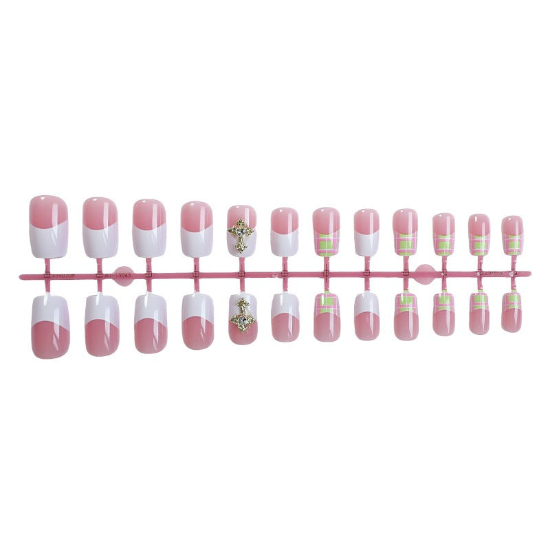 Artificial nails with elegant decorations Kalsten