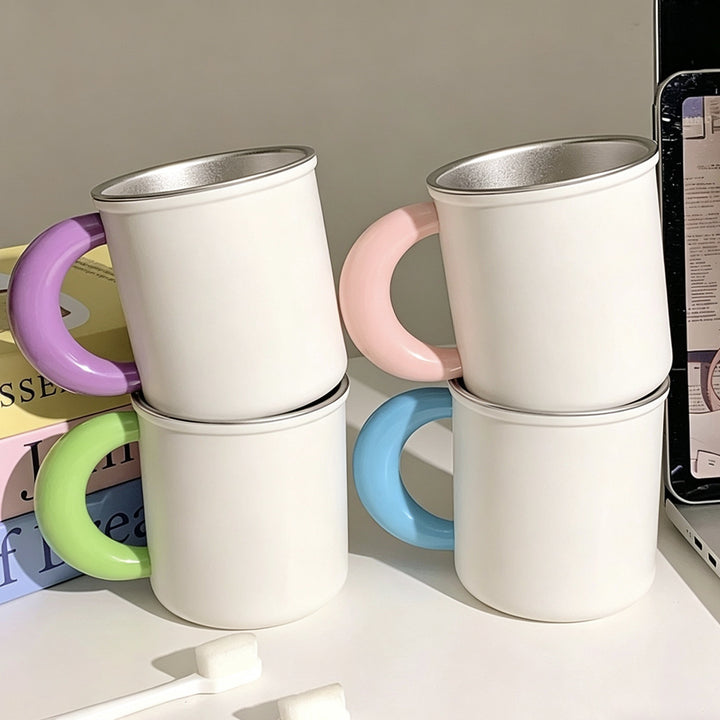 Insulated ceramic mug with ergonomic handle Kalsten