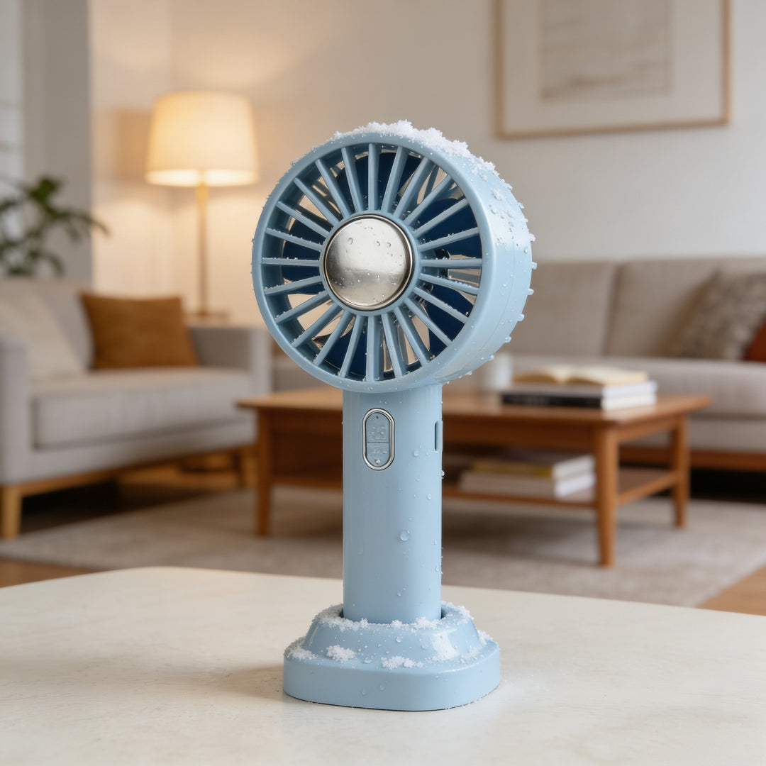 Unisex Portable Mini Mist Fan with USB Connection and Ergonomic Design Kalsten