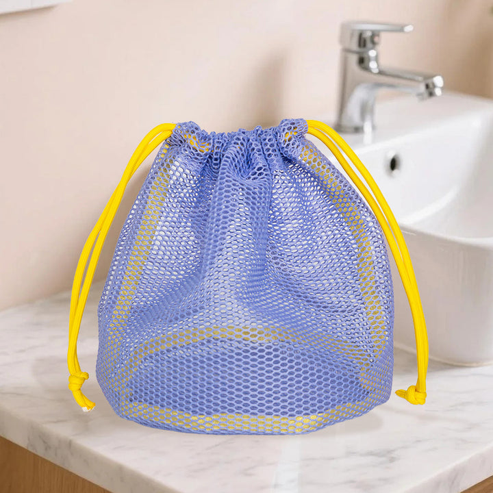 Practical mesh bag with drawstring Kalsten