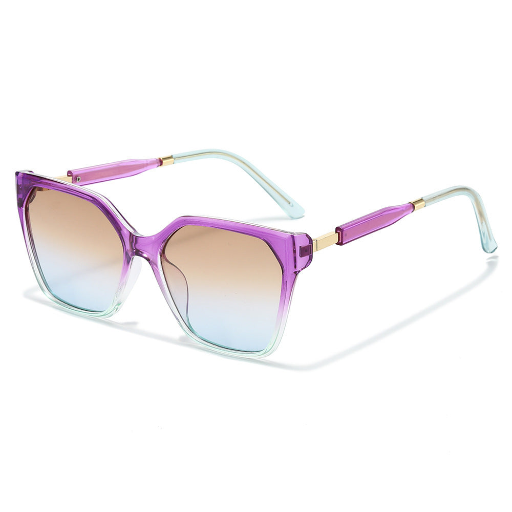 Bold Angular Oversized Sunglasses Kalsten
