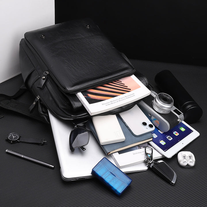 Premium Leather Backpack