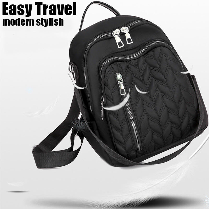 Women's Quilted Multi-Functional Backpack Kalsten
