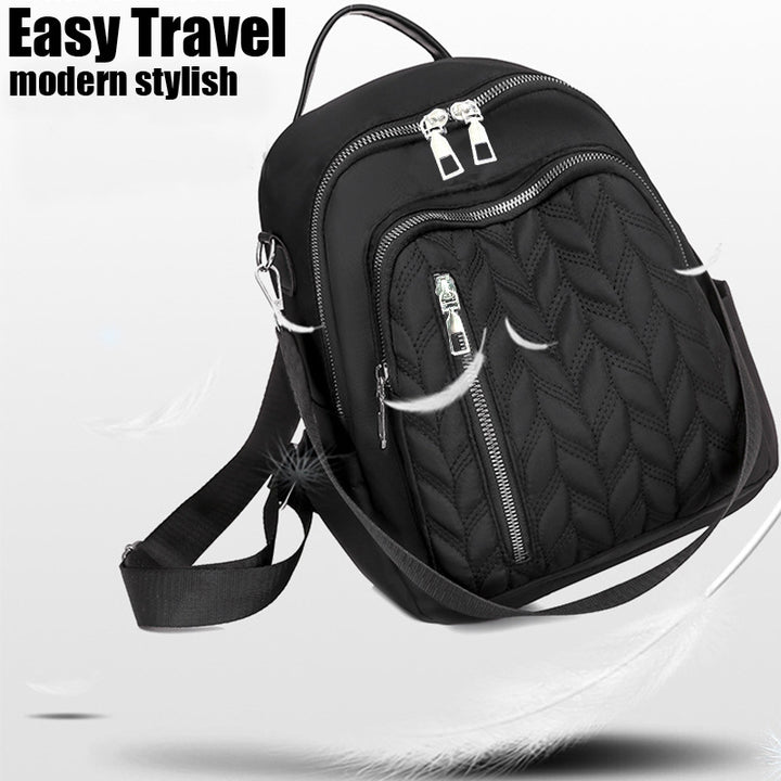 Women's Quilted Multi-Functional Backpack Kalsten
