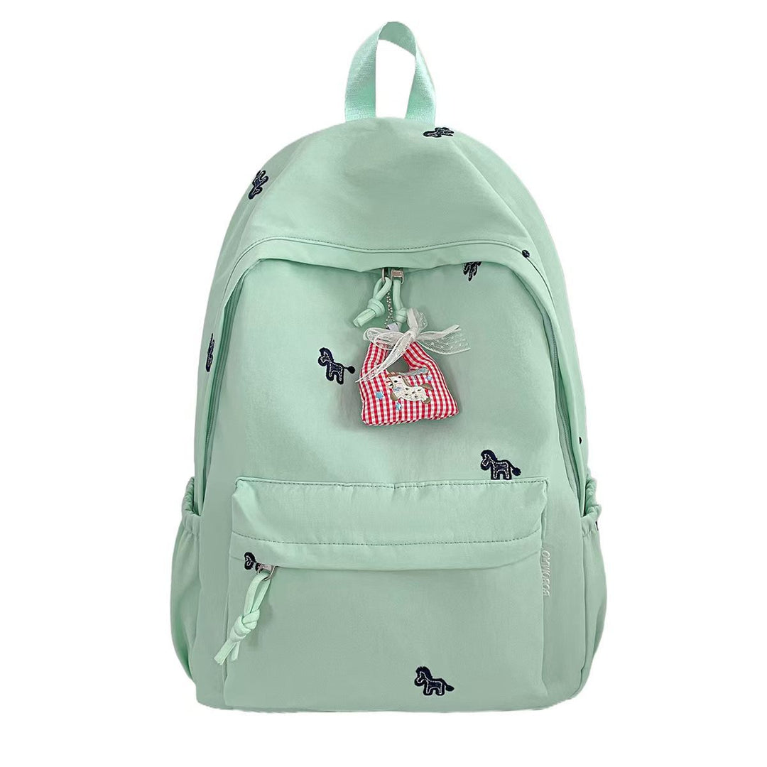 Decorative Embroidered Backpack Kalsten