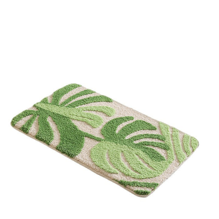 Floral-Themed Soft Bath Mat Kalsten