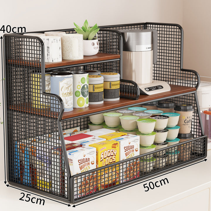 Multi-Tier Kitchen Shelf Organizer Kalsten