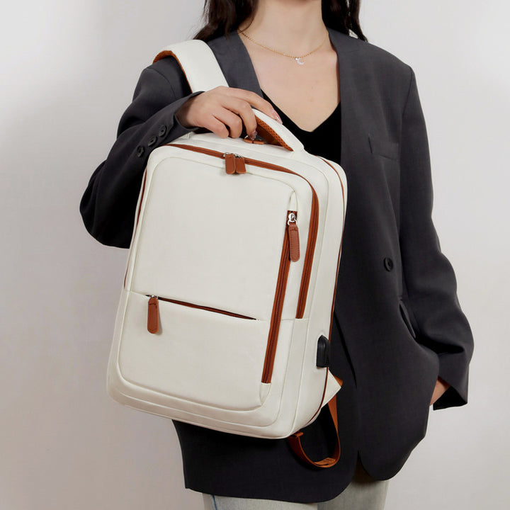Ergonomic Multi-Compartment Business Backpack