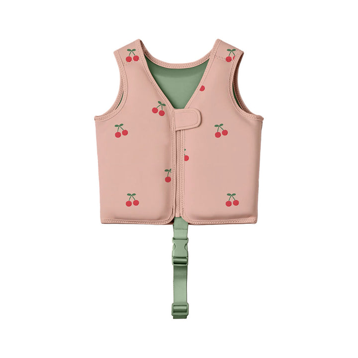 Adjustable Floral Print Swim Vest