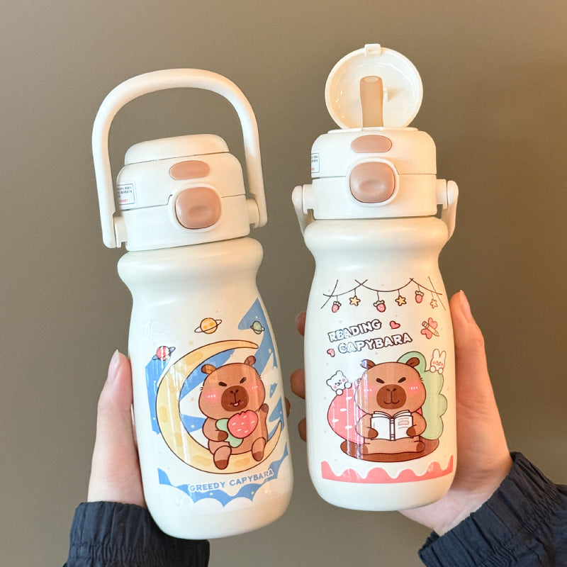 Women's insulated drinking bottle with animal-friendly design Kalsten