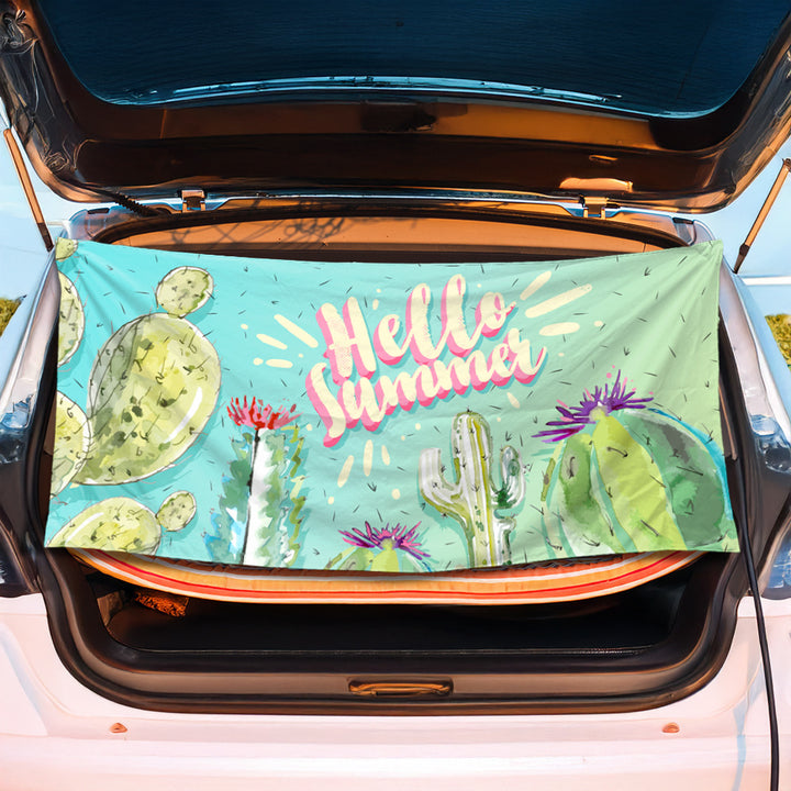 Beach blanket with cheerful summer motif Kalsten