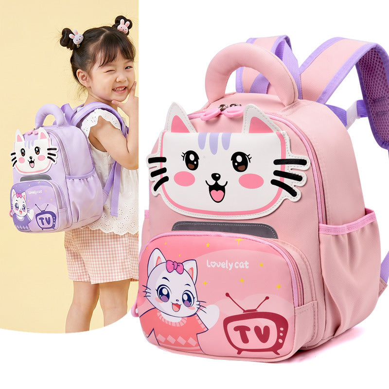 Cute Cat-Themed Backpack Kalsten