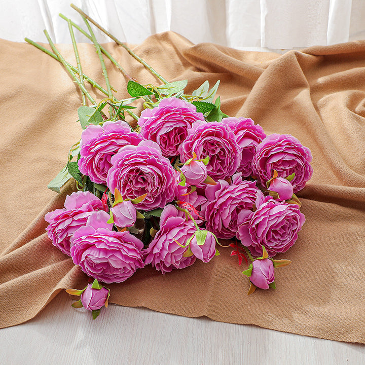 Elegant Artificial Rose Bouquet