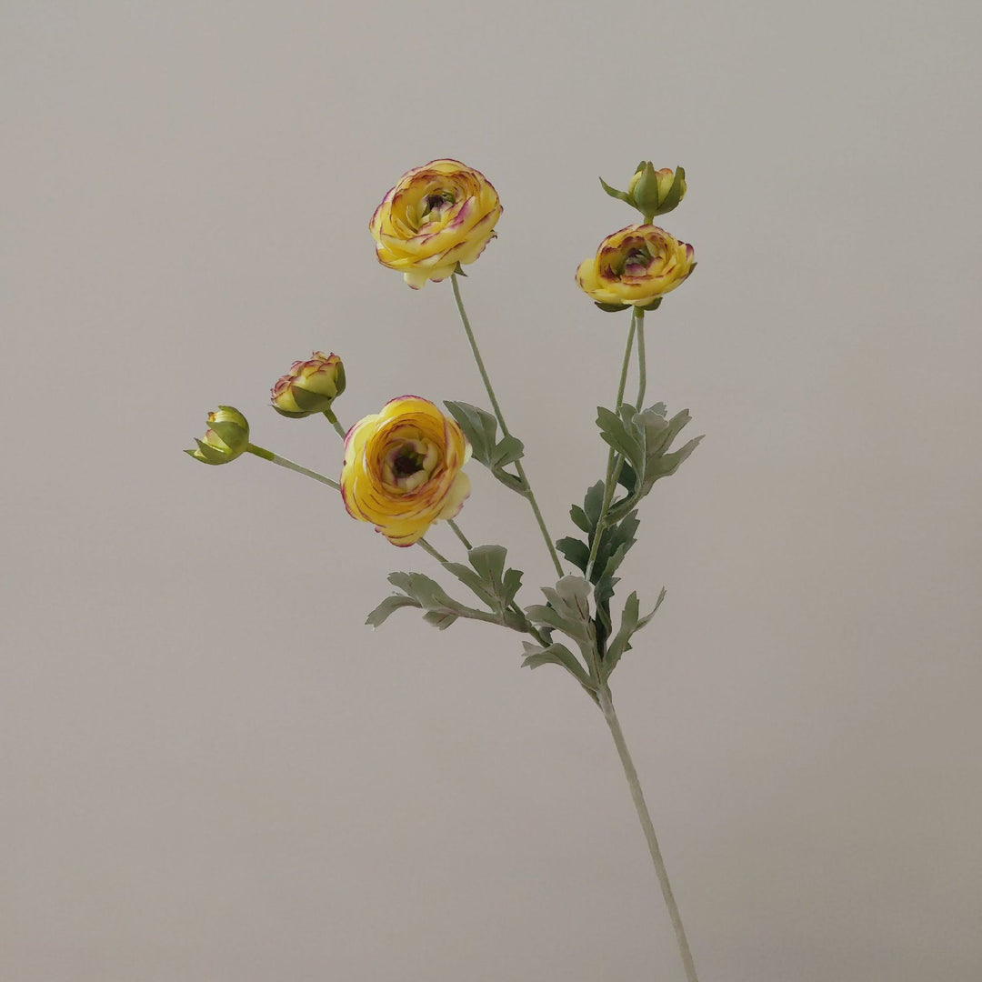 Lifelike Ranunculus Floral Stem