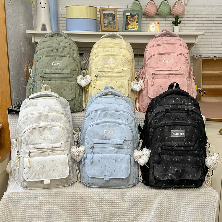 Charming Floral Print Backpack Kalsten