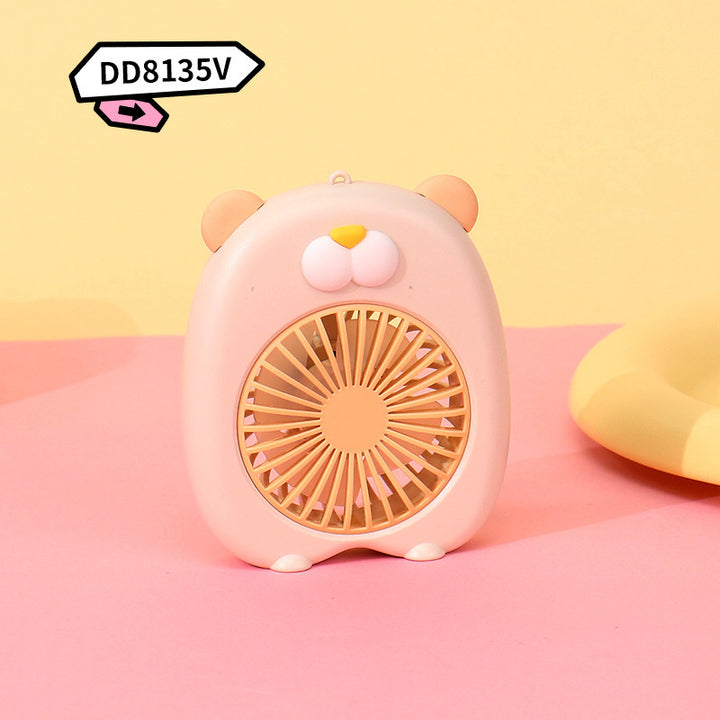 Women's Portable Mini Handheld Fan in Cute Pig Design Kalsten