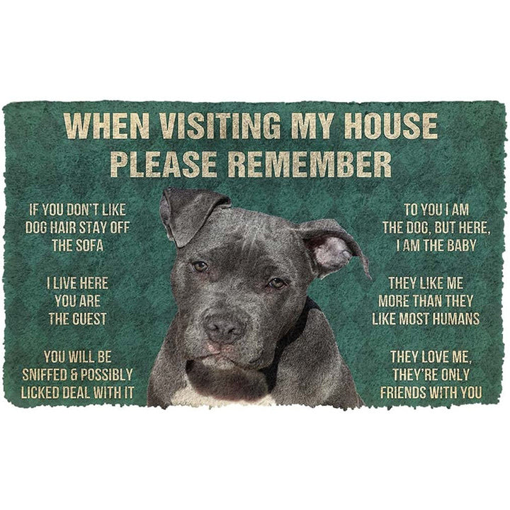 Fun Dog-Themed Door Mat Kalsten