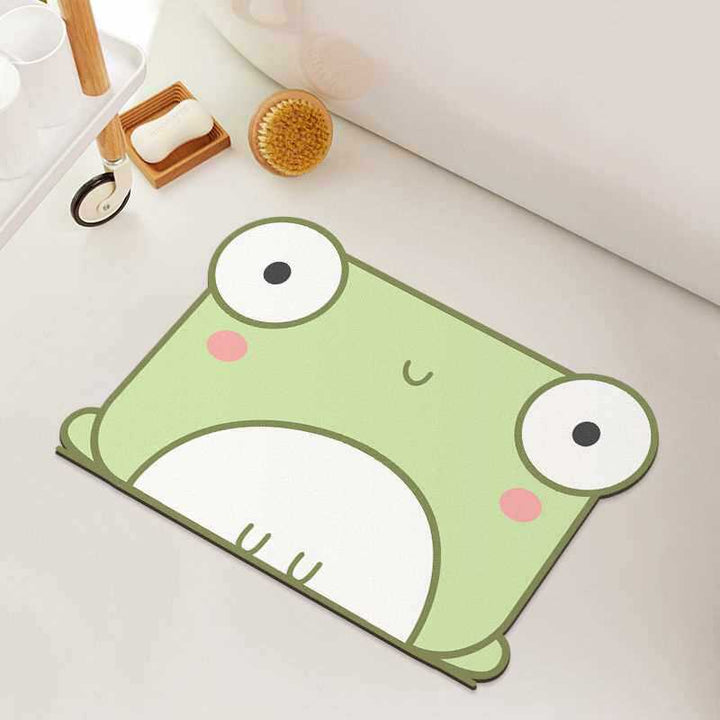 Playful Penguin Bath Mat