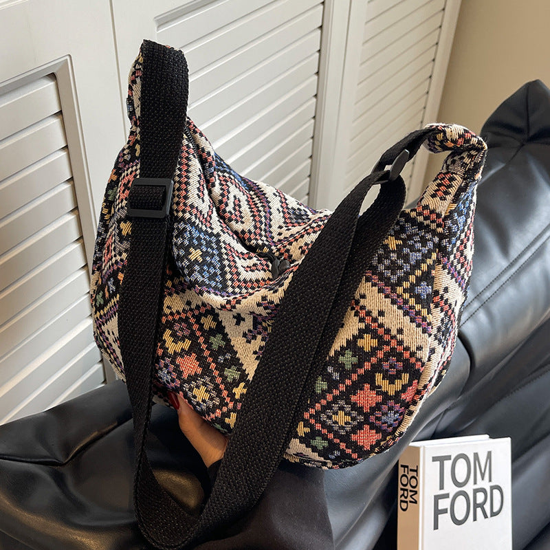 Ethnic Patterned Sling Bag