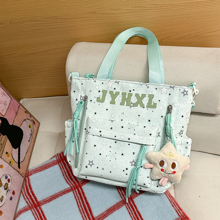 Stylish Star-Printed Backpack Kalsten 1791205378