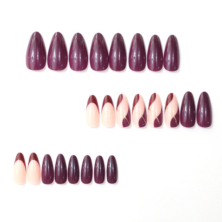 Elegant Gradient Nail Art Finger Design Kalsten