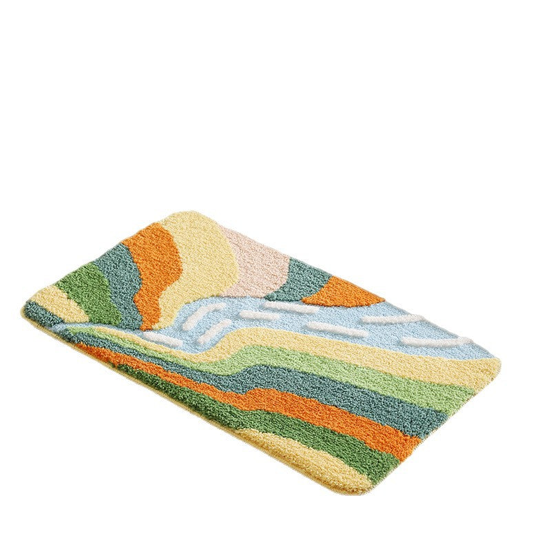 Abstract Design Bath Mat Kalsten