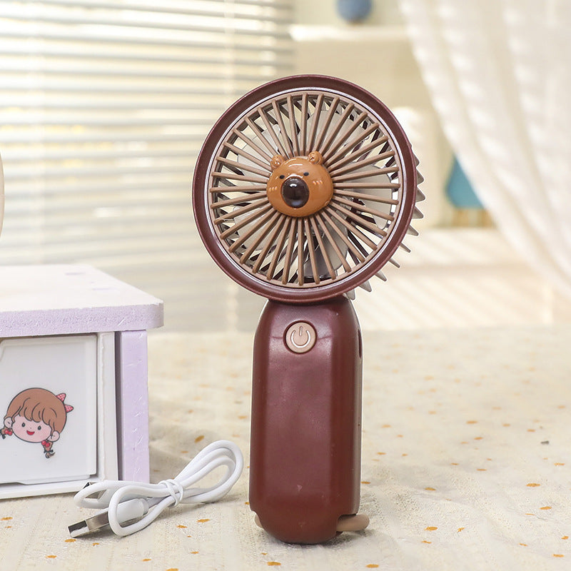 Women Portable Hand Fan with Animal Design Kalsten