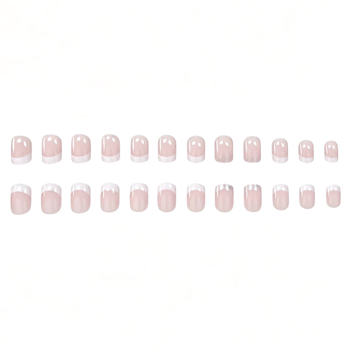 Chic French Tip Nail Art Enhancements Kalsten