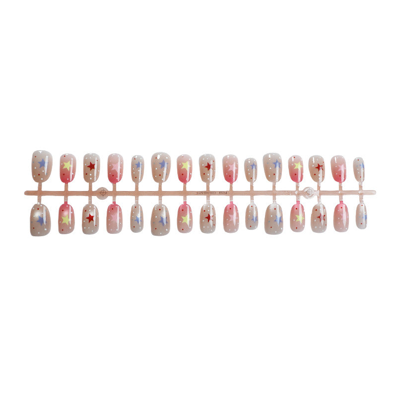 Decorative Press-On Nail Art Set 1790738609