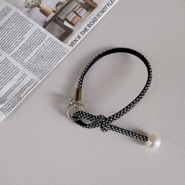 Elegant Knotted Pearl Bracelet Strap Kalsten