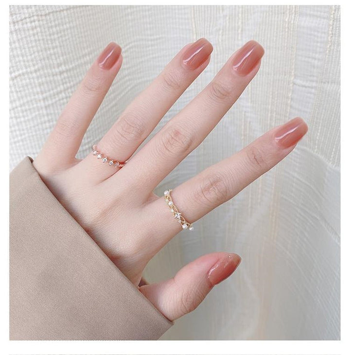 Ombre Glossy Press-On Nail Set Kalsten 1790727316