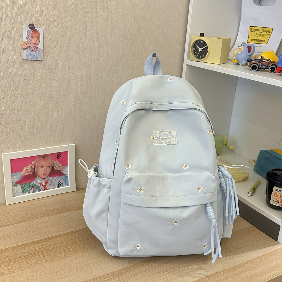 Stylish Floral-Embellished Backpack Kalsten