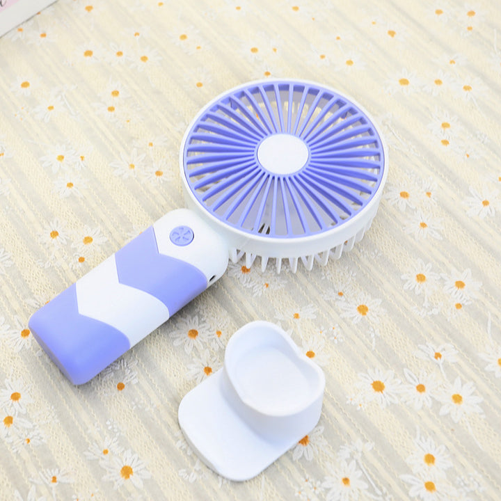 Women Portable Hand Fan with Flexible Stand and Powerful Battery Kalsten