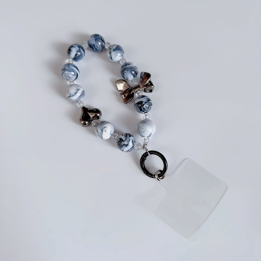 Heart-Shaped Beaded Eyewear Chain Kalsten