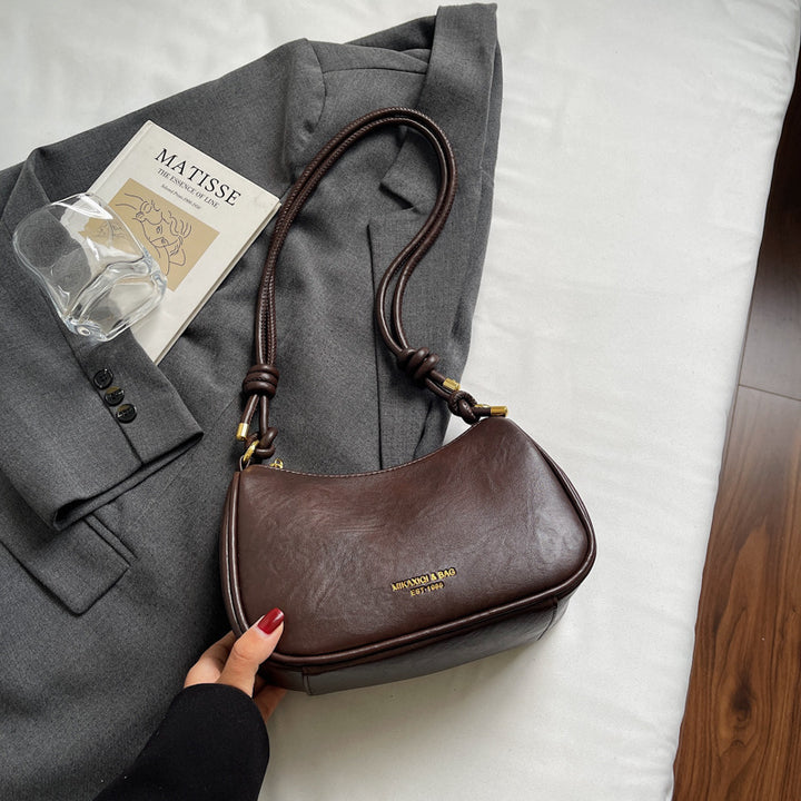 Chic Leather Shoulder Bag Kalsten