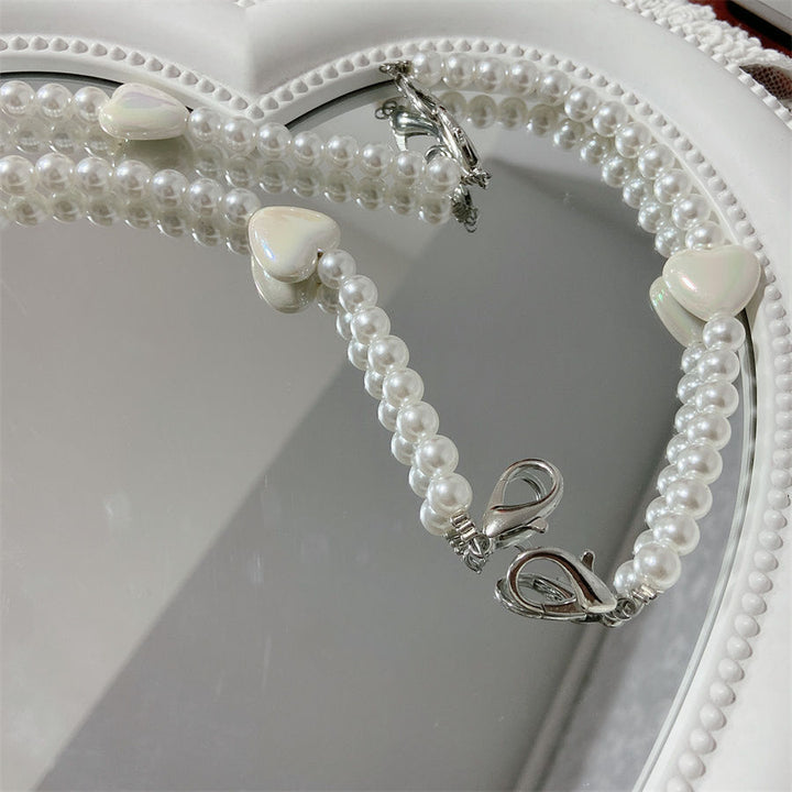 Elegant Pearl Beaded Eyewear Holder Kalsten