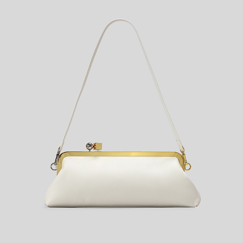 Elegant Patent Leather Evening Handbag