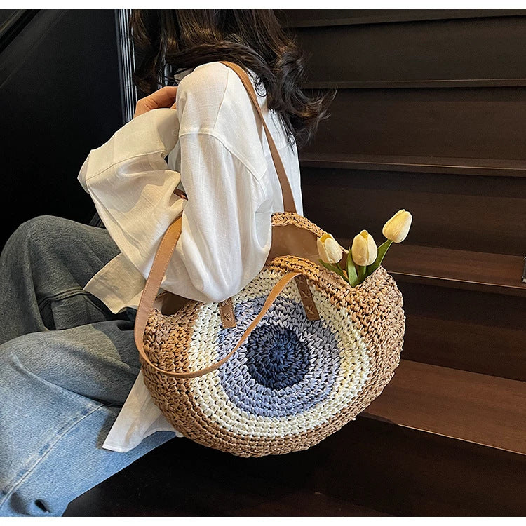 Braided Leather Tote Bag Kalsten