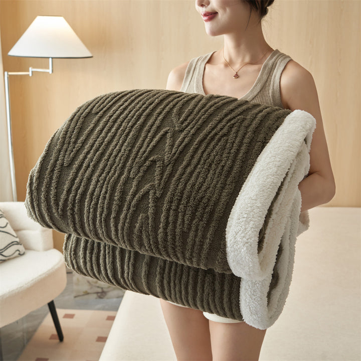 Women's Luxurious Soft Plush Throw Blanket