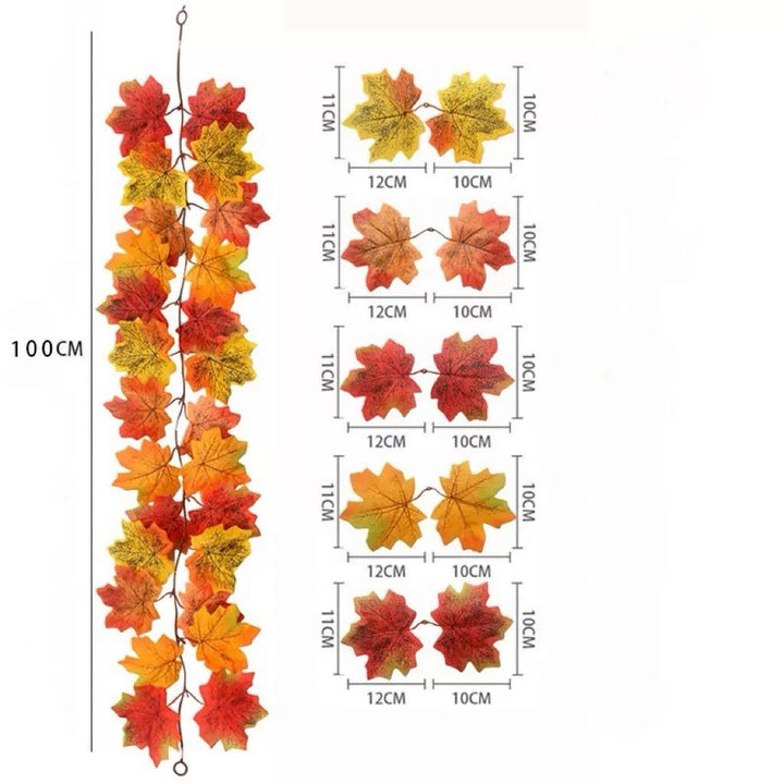 Decorative Autumn Leaf Garland