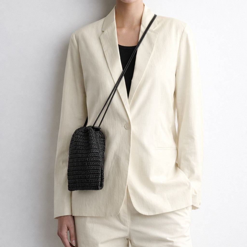 Handcrafted Woven Crossbody Bag