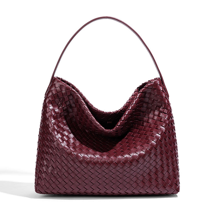 Contemporary Woven Hobo Bag Kalsten