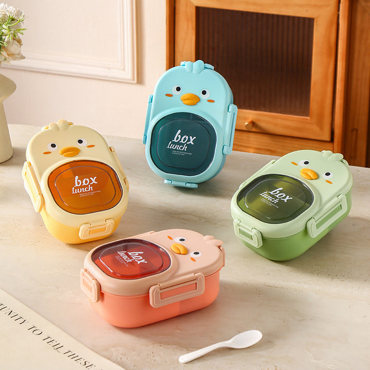 Cute Cartoon-Themed Lunch Container