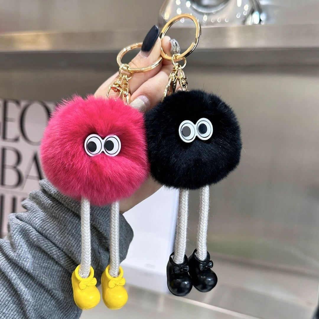 Fun Fluffy Character Keychain Kalsten