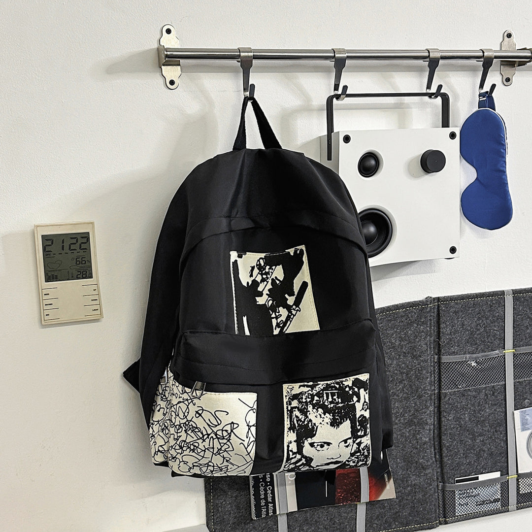 Graphic Print Backpack Kalsten