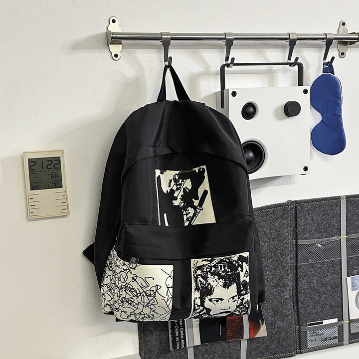 Graphic Print Backpack Kalsten