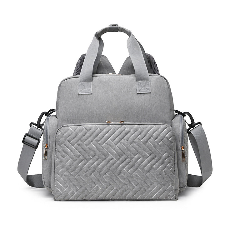 Multi-Function Quilted Diaper Backpack Kalsten