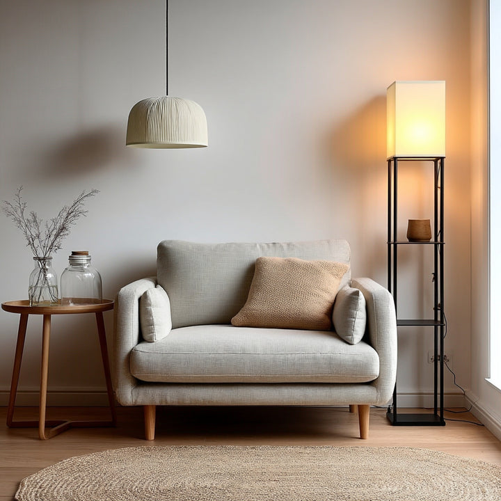 Bookshelf Floor Lamp
