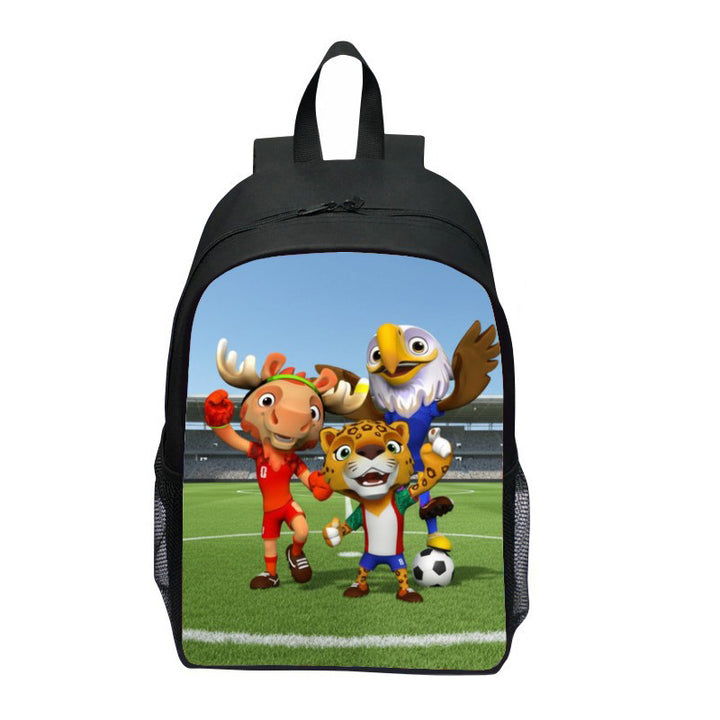 Sporty backpack with Wm trophy design Kalsten